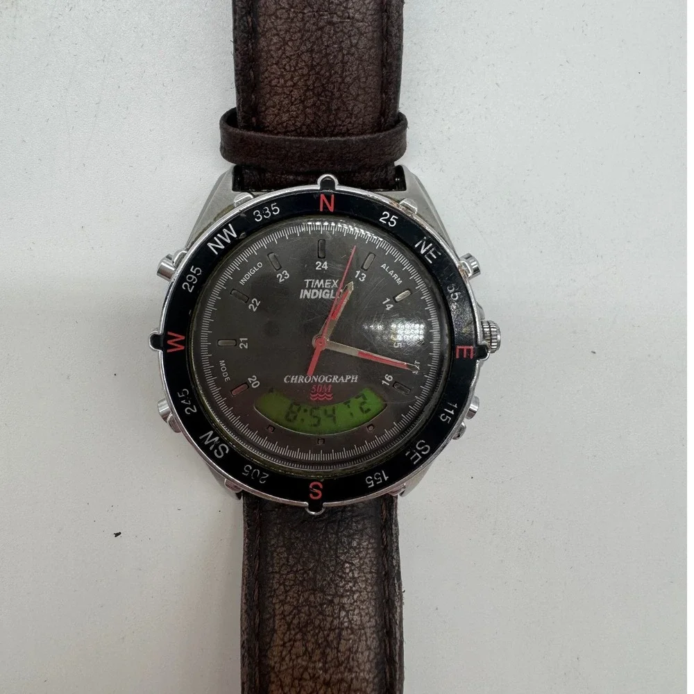 Timex indiglo chronograph